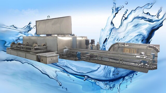 噴淋式超聲波清洗機除油污方面的優點